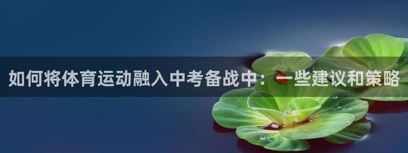 乐球体育火箭对爵士录像：如何将体育运动融入中考备战中：一些建议和策略