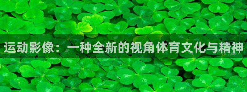 乐球体育免费直播在线观看：运动影像：一种全新的视角体育文化与精神